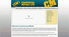 Desktop Screenshot of commercialmetals.co.nz